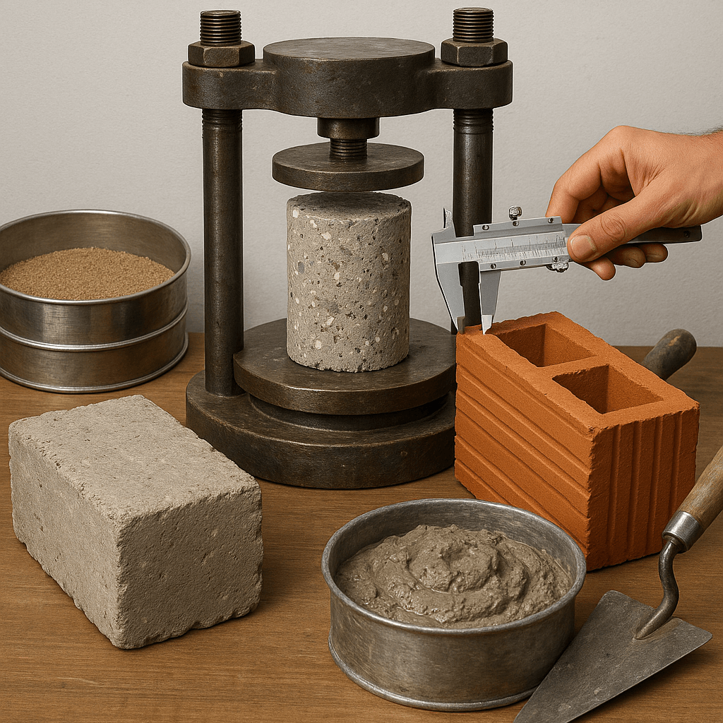 Thí nghiệm Vật liệu Xây Dựng